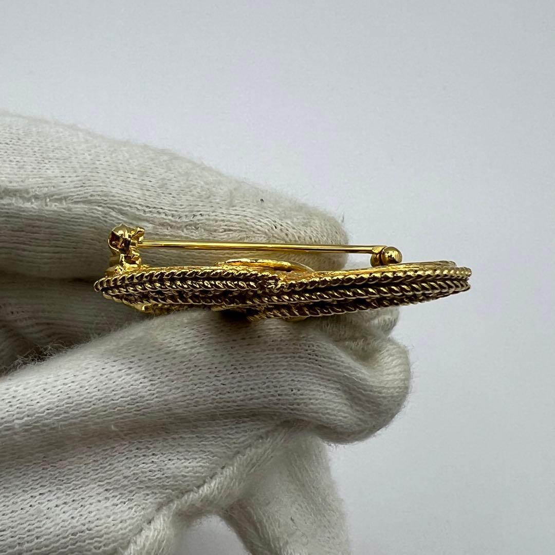 【未使用に近い】シャネル ブローチ ココマーク ヴィンテージ 1109