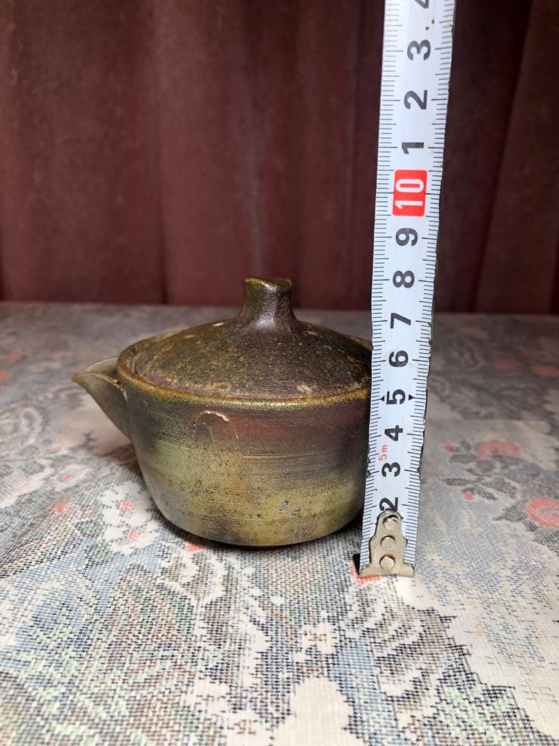 備前焼宝瓶、豊福寬手造　茶道具　煎茶道具 美品