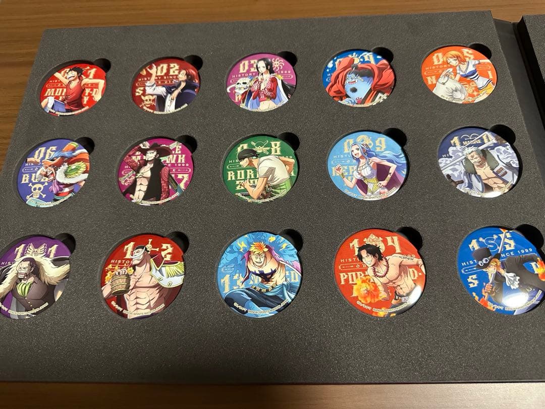 とるパカ！　ワンピースアニメ20周年記念缶バッジコンプリートセット (サボ)
