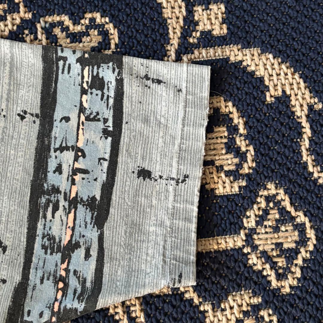 「vintage」80s QUIKSILVER 初期 総柄ボーダー ビッグサイズ