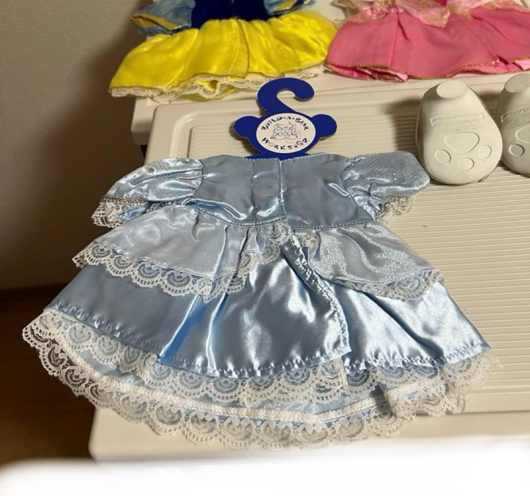 シンデレラ、オーロラ姫、白雪姫コスチューム　ビルドアベアシェリーメイ ダッフィー