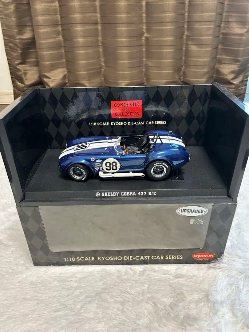 【レア】Kyosho 1:18 Shelby Cobra 427 S/C