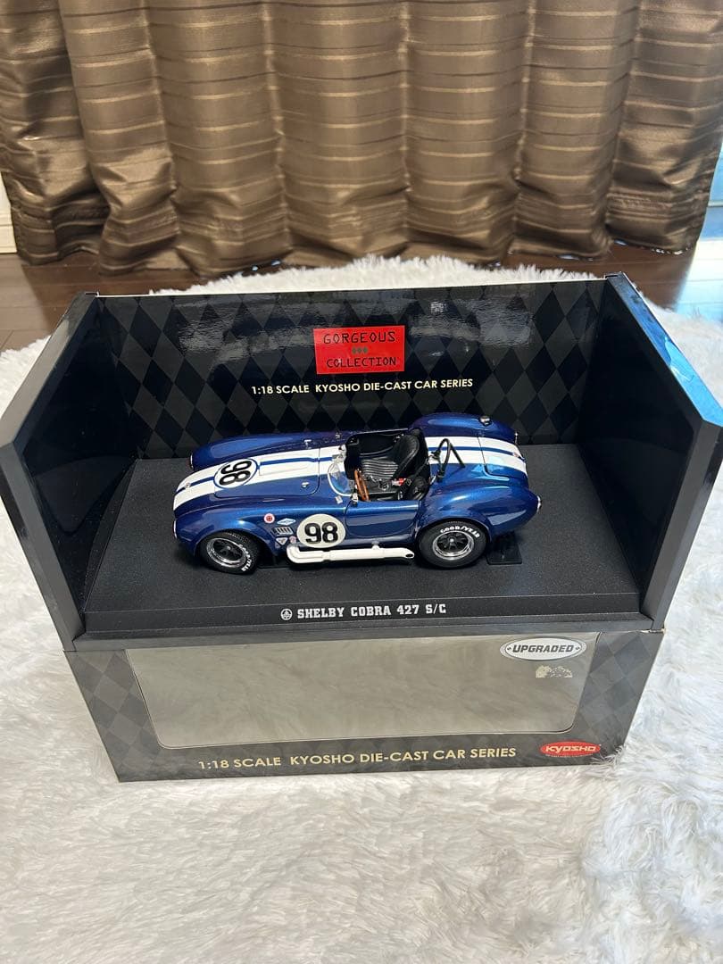 【レア】Kyosho 1:18 Shelby Cobra 427 S/C