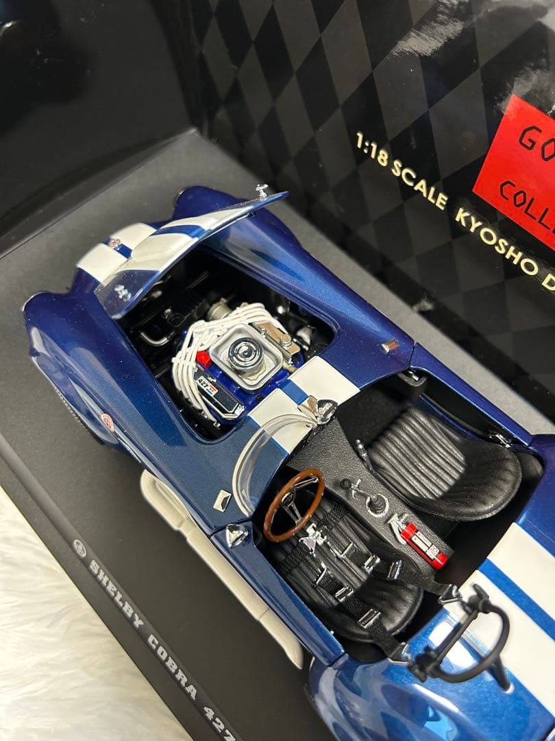 【レア】Kyosho 1:18 Shelby Cobra 427 S/C