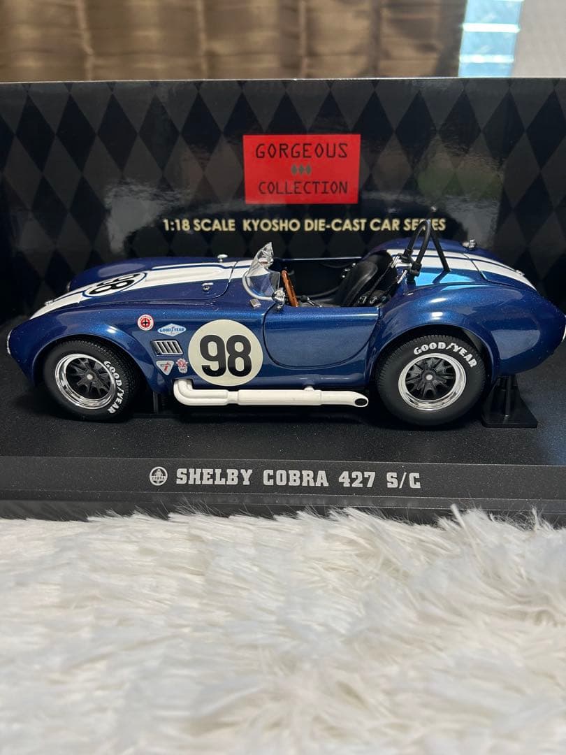 【レア】Kyosho 1:18 Shelby Cobra 427 S/C
