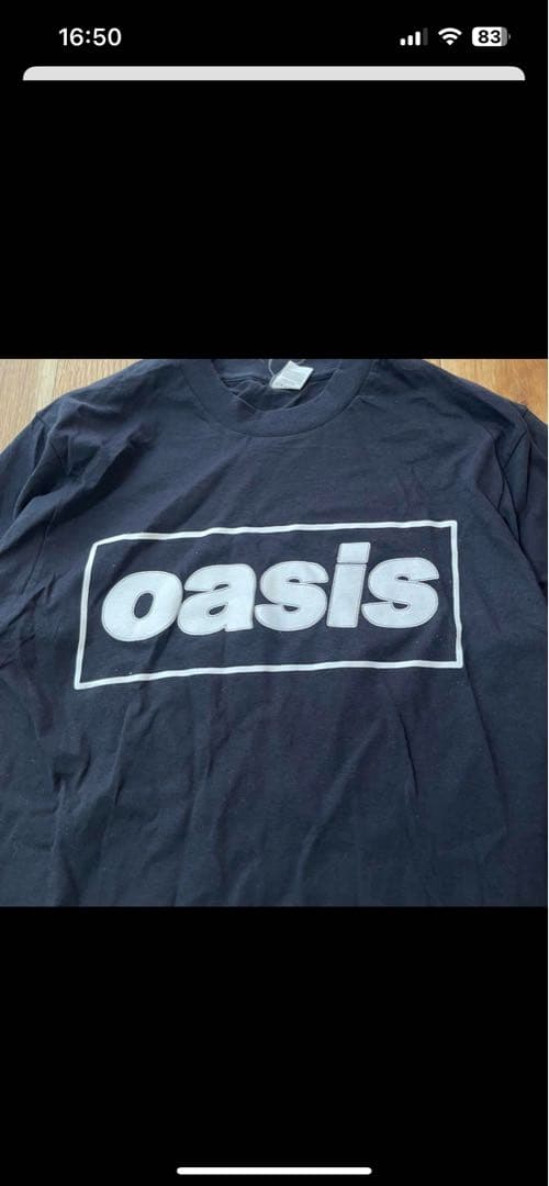 ヴィンテージ　オアシス　oasis ノエル　リアム Tシャツ　フルーツタグ
