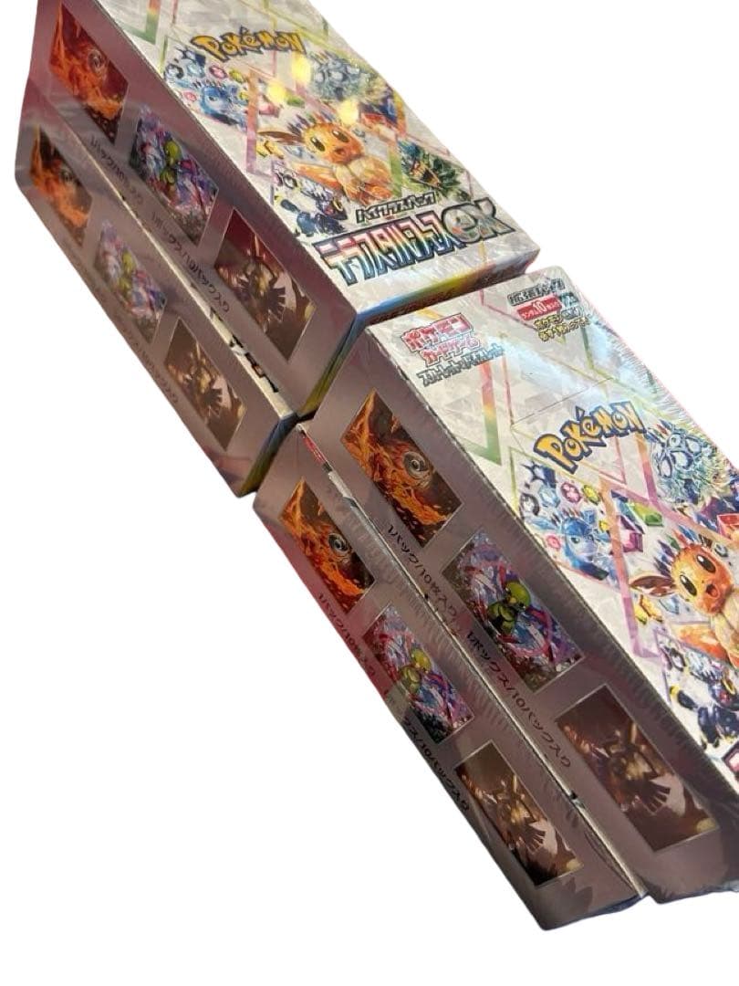 新品未開封ポケカテラスタルフェスex box シュリンク付き4BOX未開封