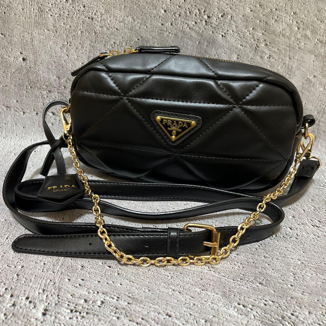 PRADA ブラック ショルダーバッグ2WAY