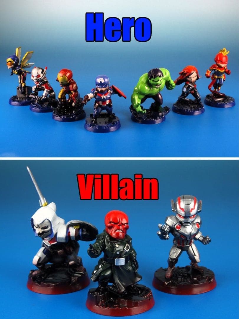 ボードゲーム MARVEL UNITED マーベルユナイテッドフィギュア塗装済み