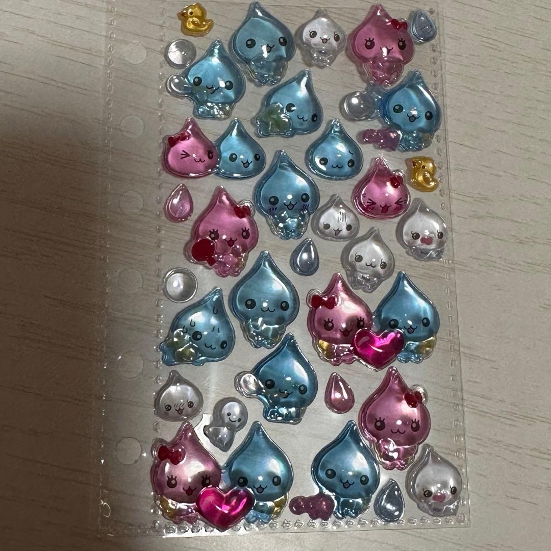 シール帳完成品　ボンボンドロップシール　たまごっち　ちいかわ　しすくちゃん　平成