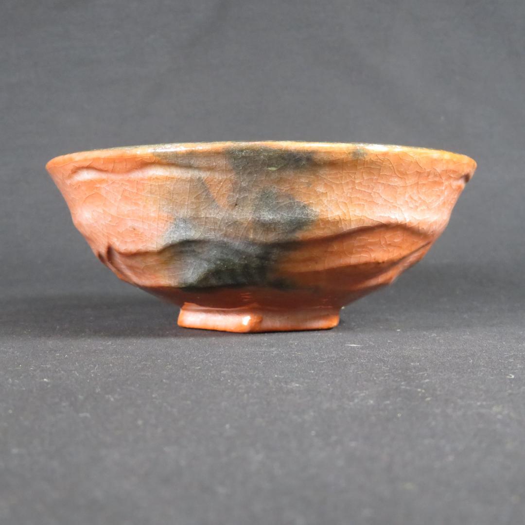 嶋台茶碗 金銀 松楽 楽茶碗 茶碗 茶道具 茶器 抹茶碗 木箱 共箱