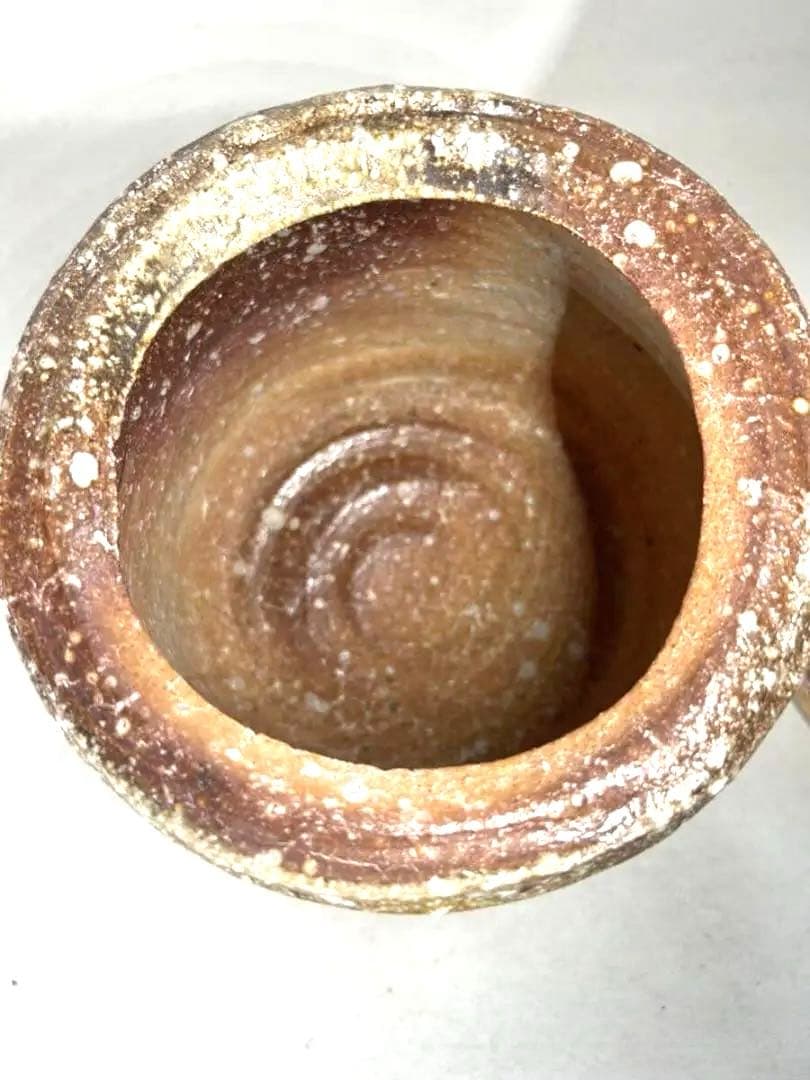 佐伯健剛　信楽焼　水指　水差し　直径16㎝　高さ16㎝