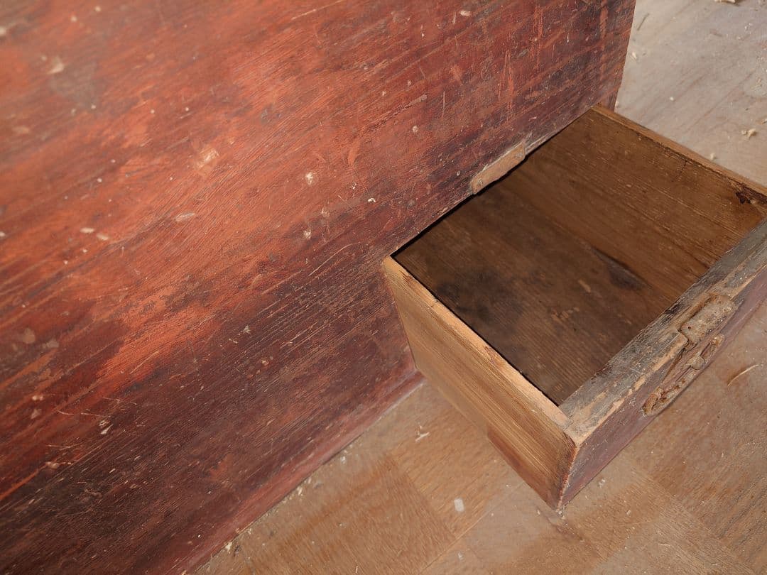 長持　（明治〜大正時代）　レトロ　アンティーク家具　衣類布団収納