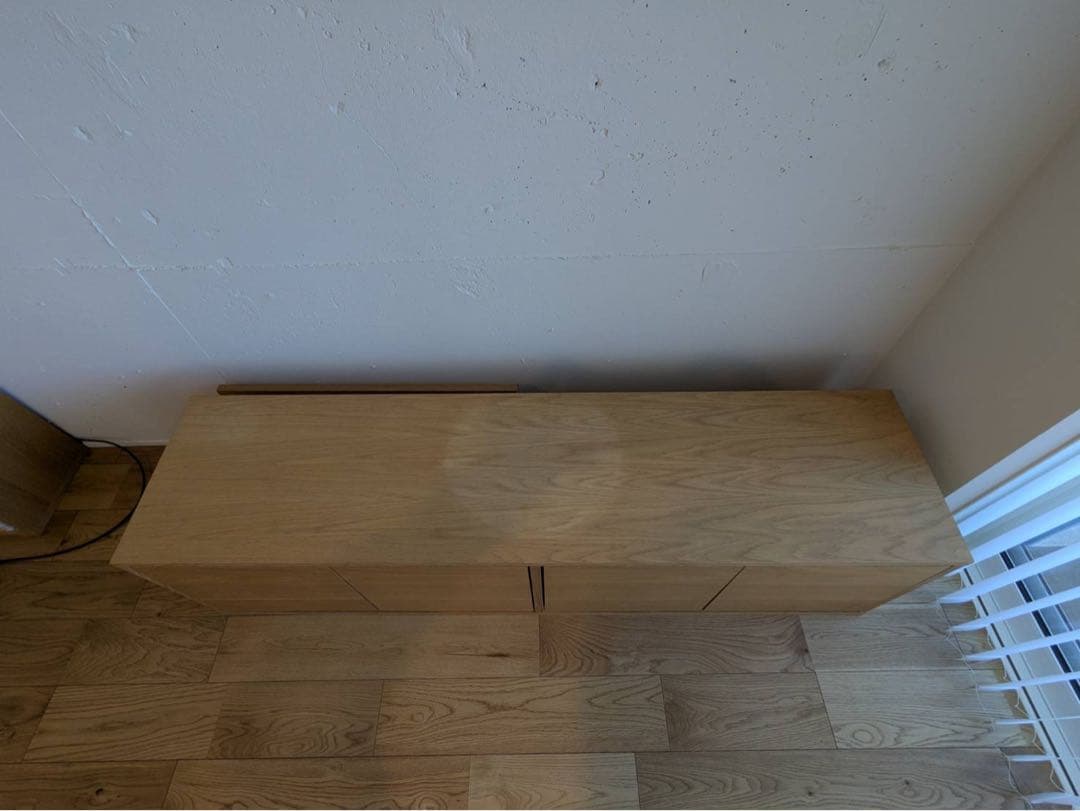 無印良品 スタッキングキャビネット Ｂセット テレビ台 オーク材 廃盤品