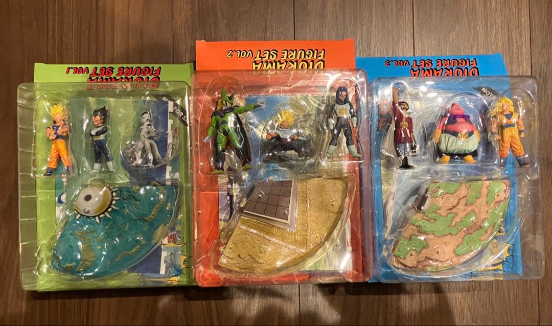 ドラゴンボールZ DVD購入特典 ジオラマフィギュアセット 全3種セット
