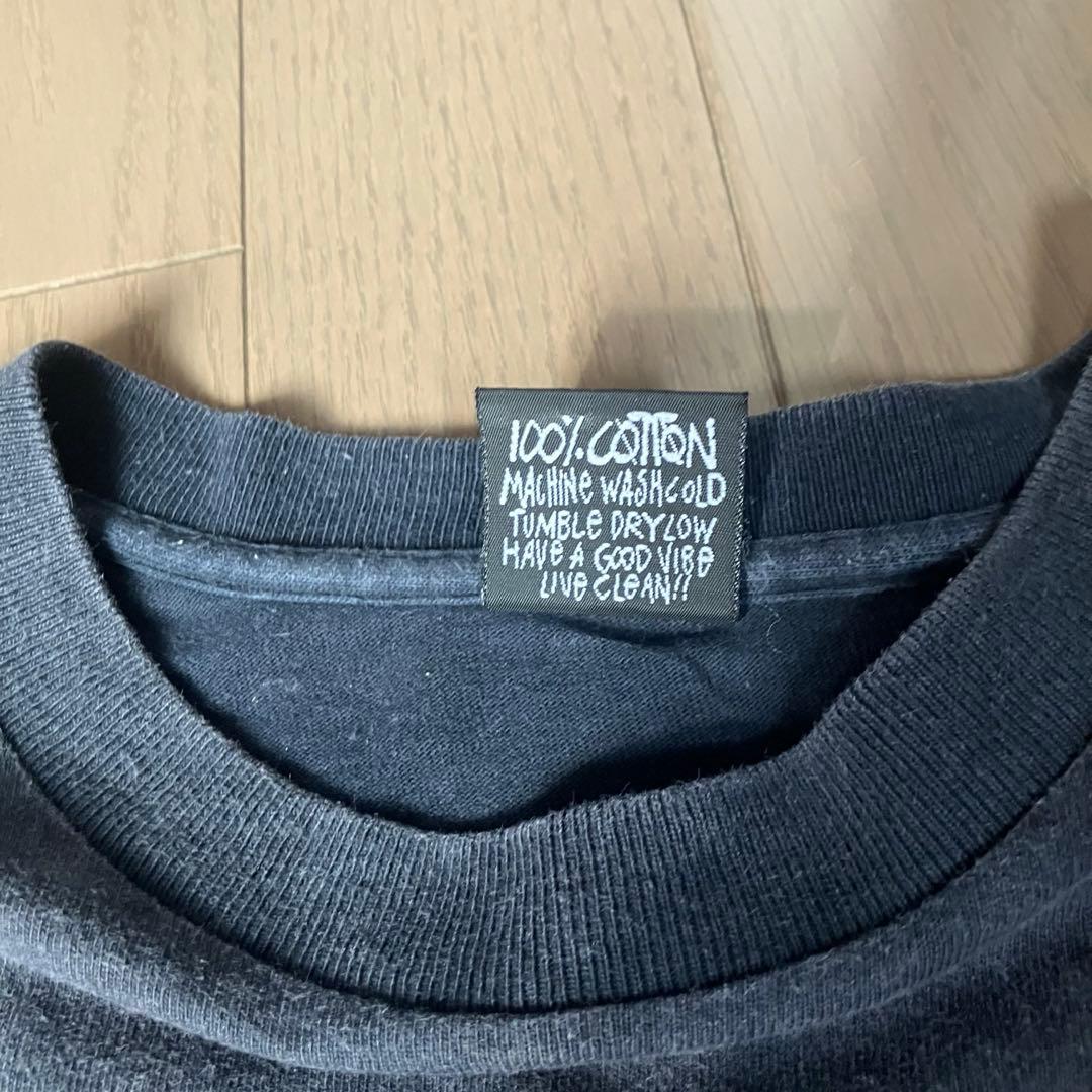 希少 Stussy 80s usa製 クラウン ブラック フェード 短丈 90s