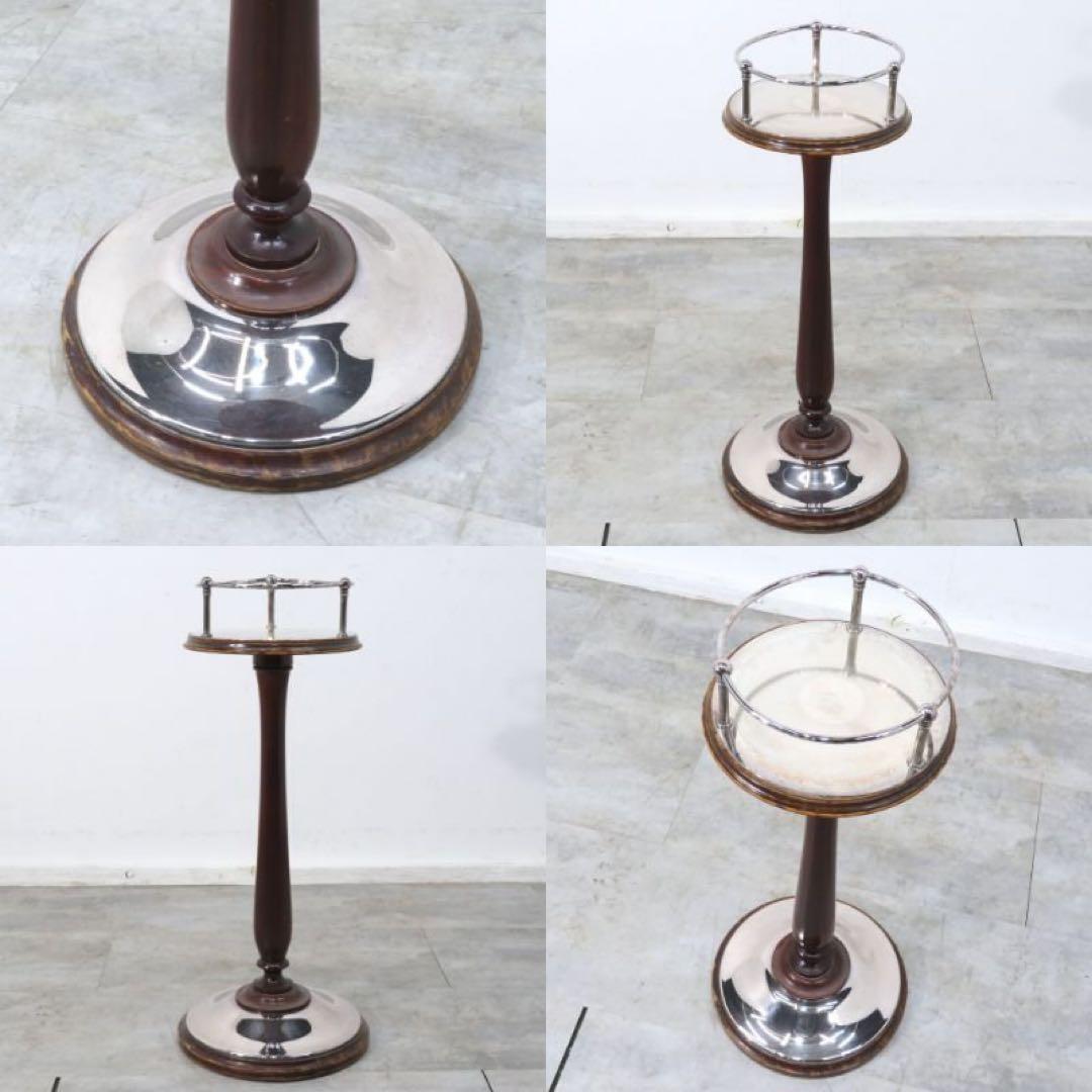 ★激渋★アンティークワインクーラースタンド骨董ビンテージシャンパン木製イタリア製