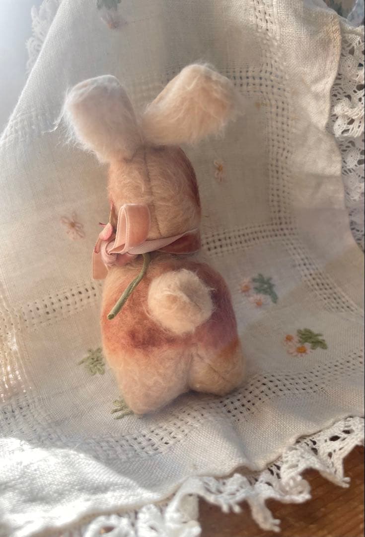 作家さま　アンティーク風　うさぎ　ぬいぐるみ