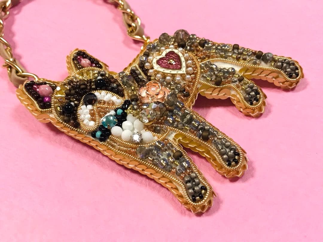 Chucky ☆ʕ•ᴥ•ʔ様のオーダー品です　バッグチャーム4点ハンドメイド