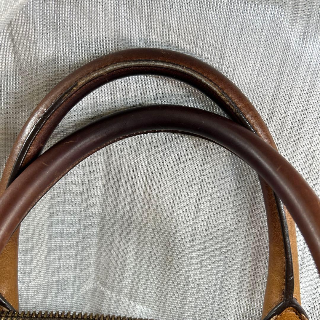 COACH ブラウン レザー ビジネスバッグ