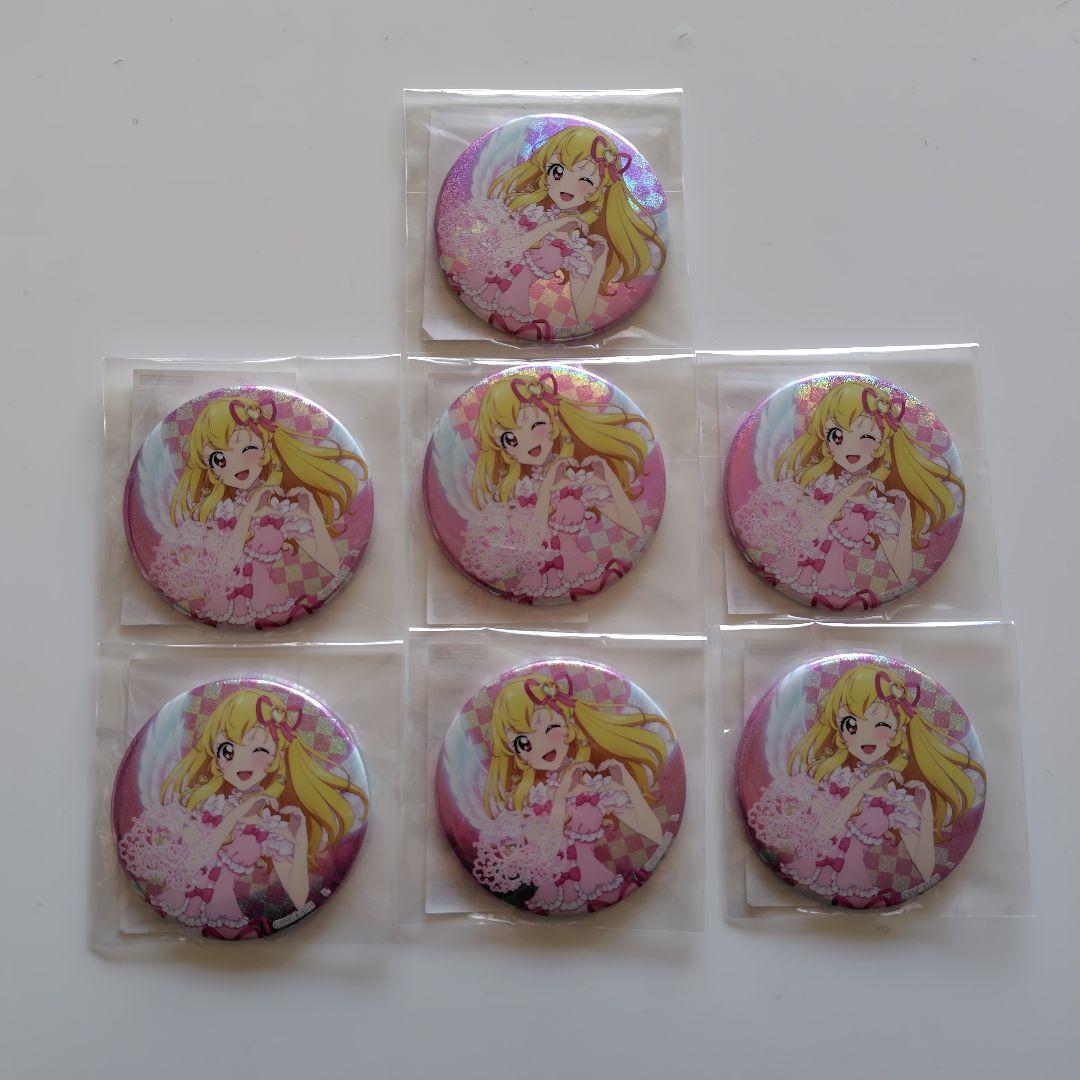 アイカツ　いちごちゃん　オーロラキス缶バッジ
