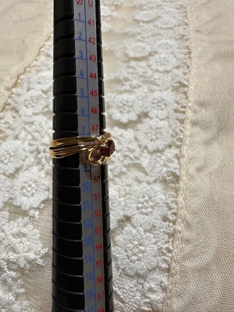 k18ルビーリング　8号サイズ