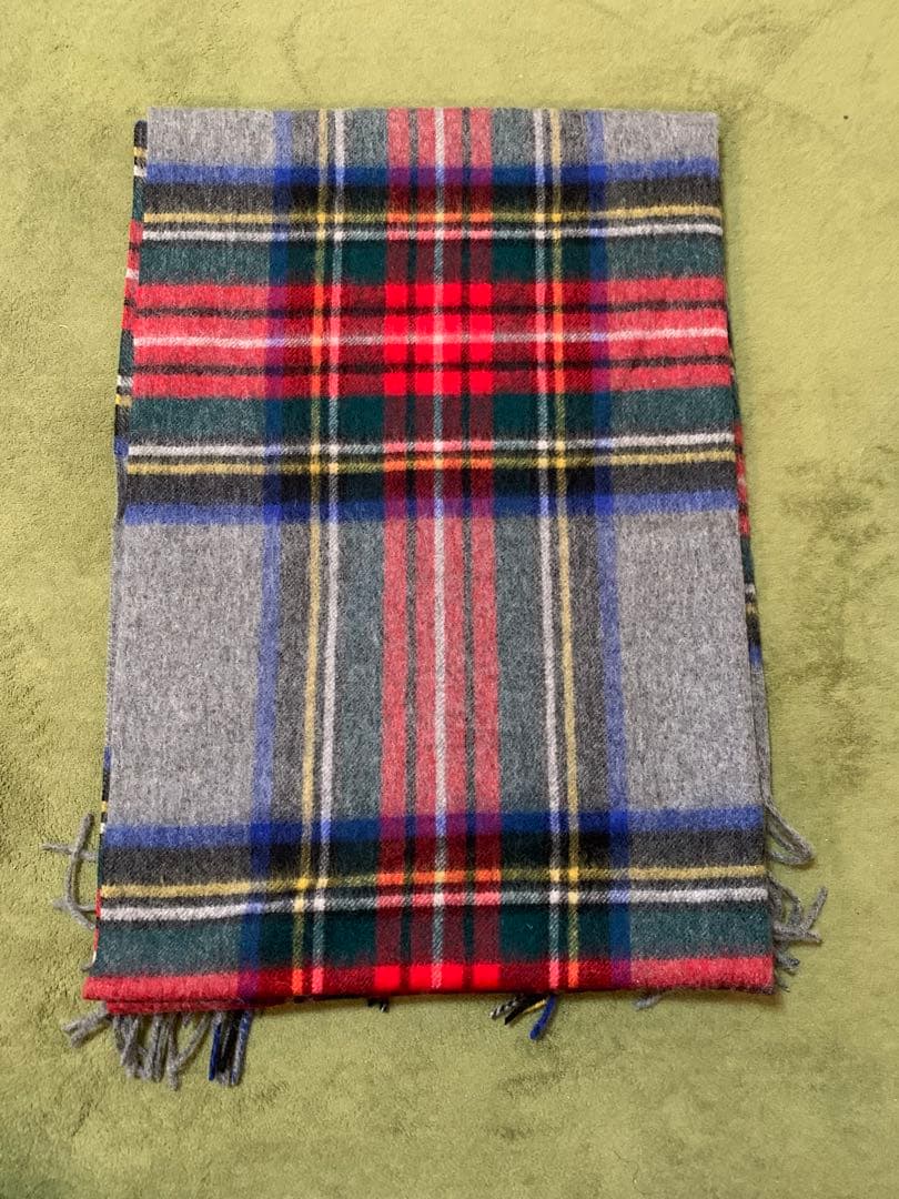 R*n様 ジョンストンズ大判マフラースカーフ　カシミア　100%グレースチュワー