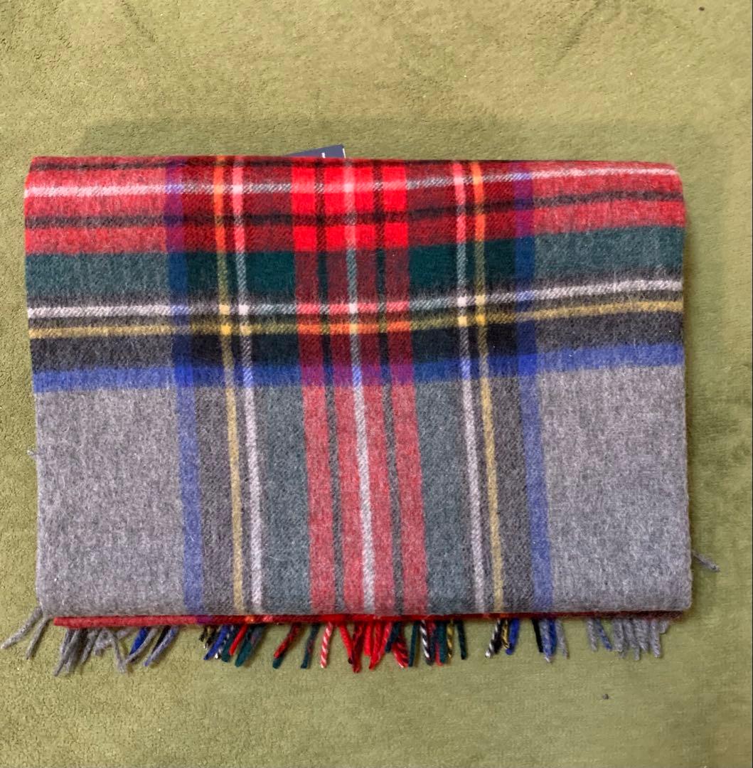 R*n様 ジョンストンズ大判マフラースカーフ　カシミア　100%グレースチュワー