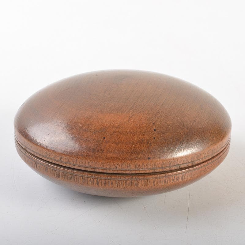 茶道具　藤の実　木地香合　花押あり　書付箱　V　R7503