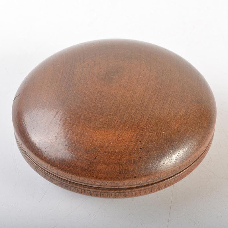 茶道具　藤の実　木地香合　花押あり　書付箱　V　R7503