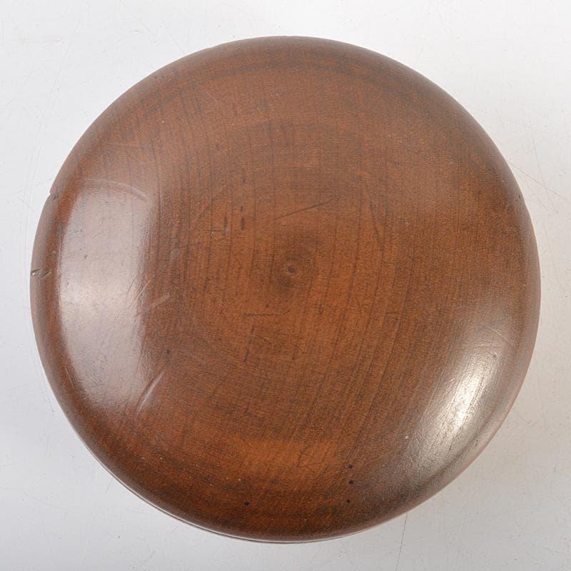 茶道具　藤の実　木地香合　花押あり　書付箱　V　R7503