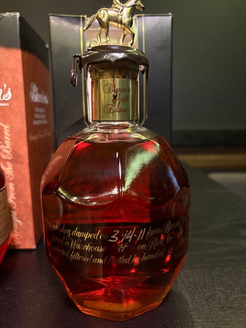 ブラントン ウイスキー バーボン 4本セット 箱付