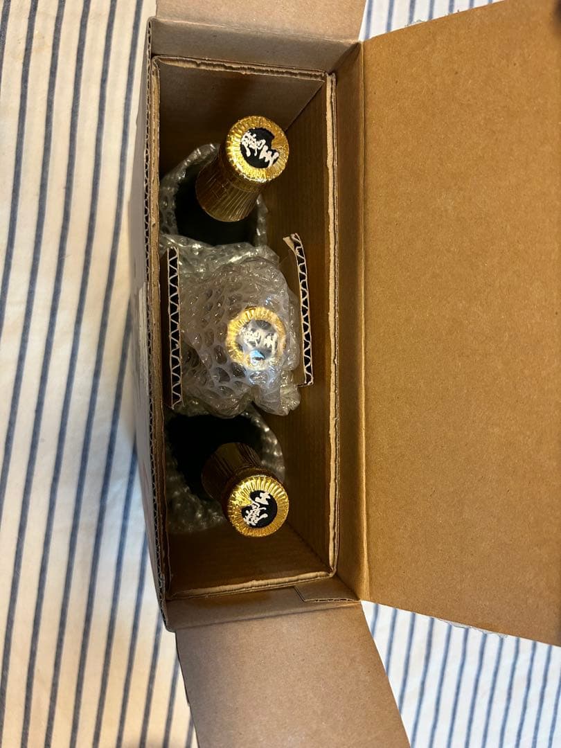 魔王 本格焼酎 720ml 3本　2007年9月詰　古酒