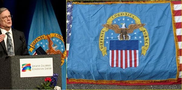 米軍実物 Defense Logistics Agency フラッグ 02