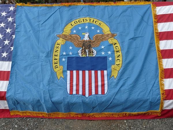 米軍実物 Defense Logistics Agency フラッグ 02