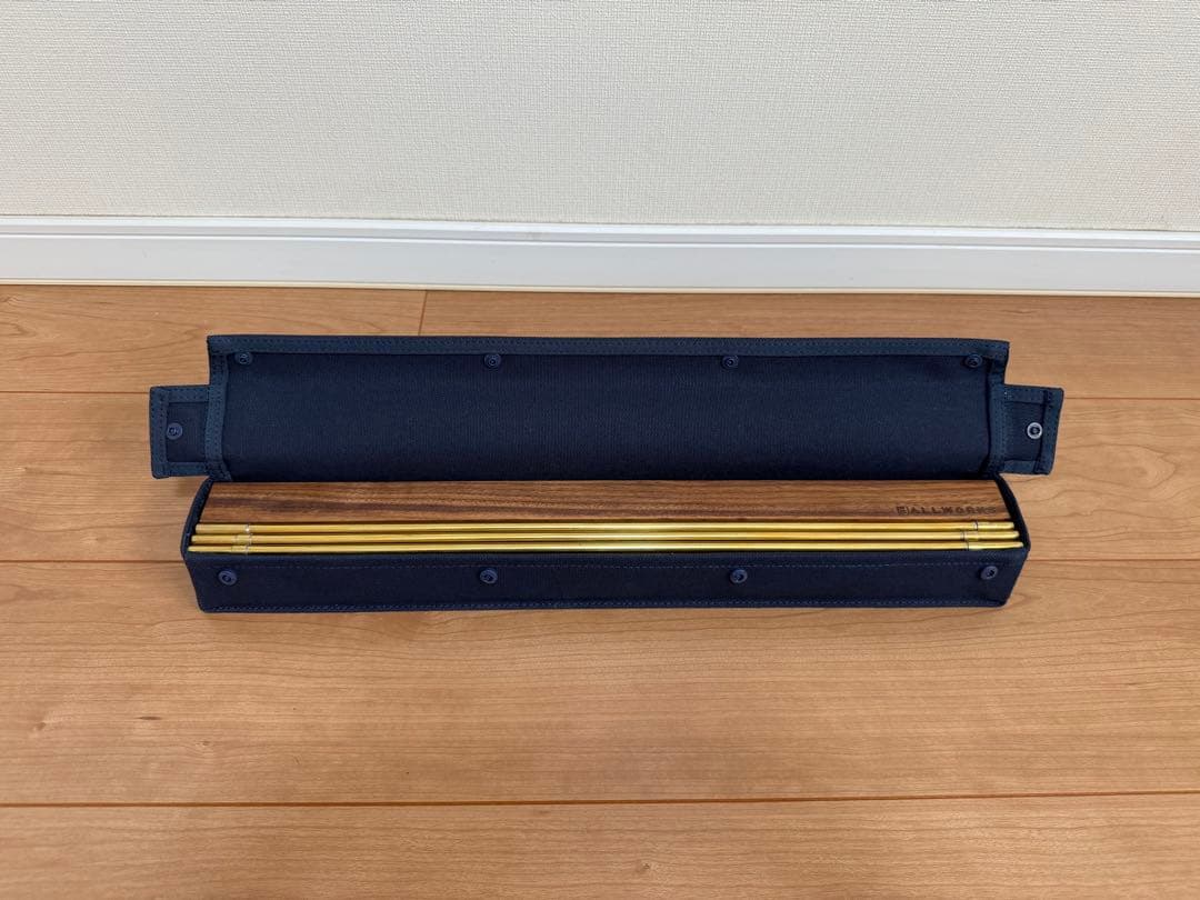 【新品未使用】Fallworks mini table walnut