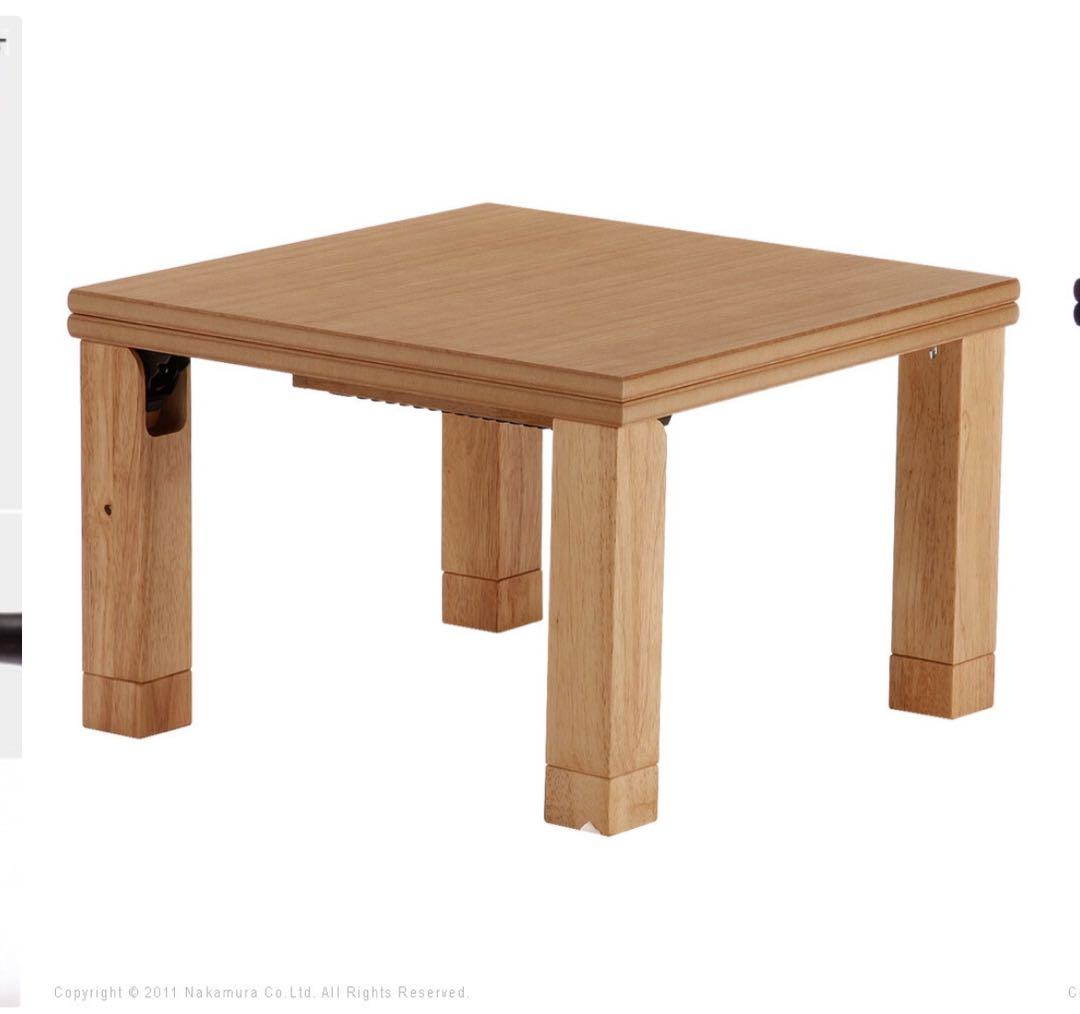 木製こたつ 60×60 cm 国産