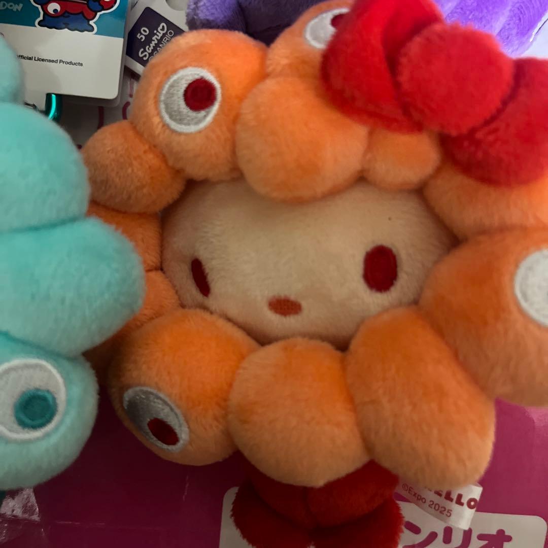 推しカラー サンリオ ミャクミャク なりきり カラビナ BC 5種