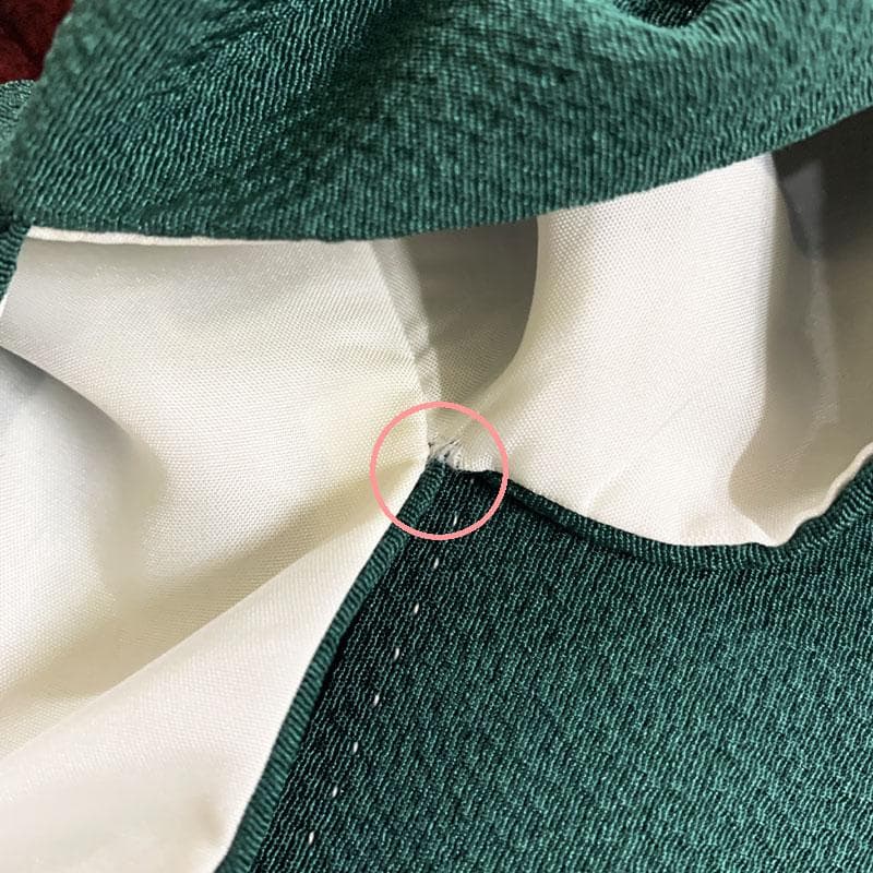 506z23☆きものやまと 紅型振袖 古典柄 ちりめん 緑☆美品 成人式 結婚式