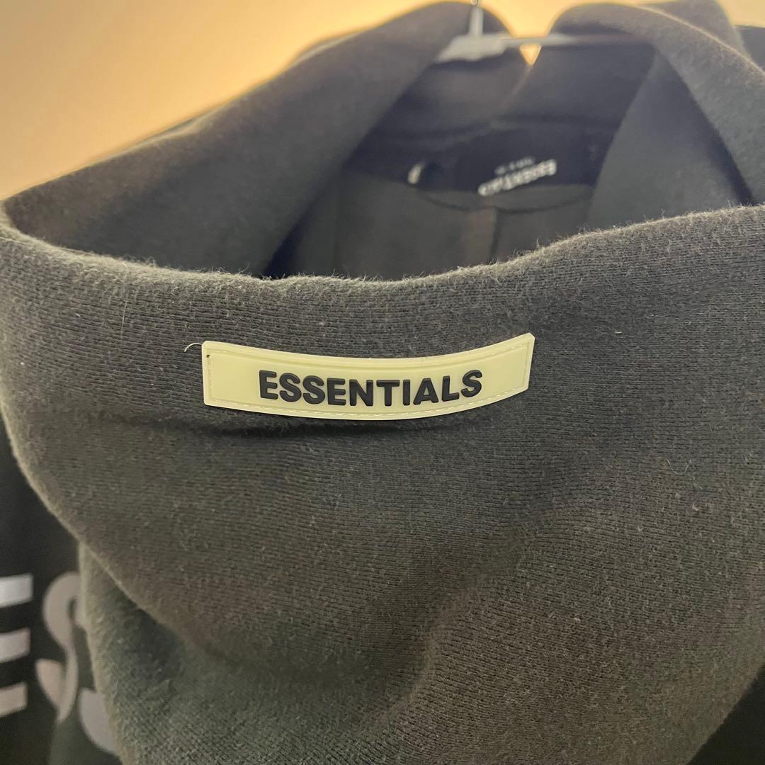 a*s様 ESSENTIALS フーディー パーカー ブラック　(リフレクター)