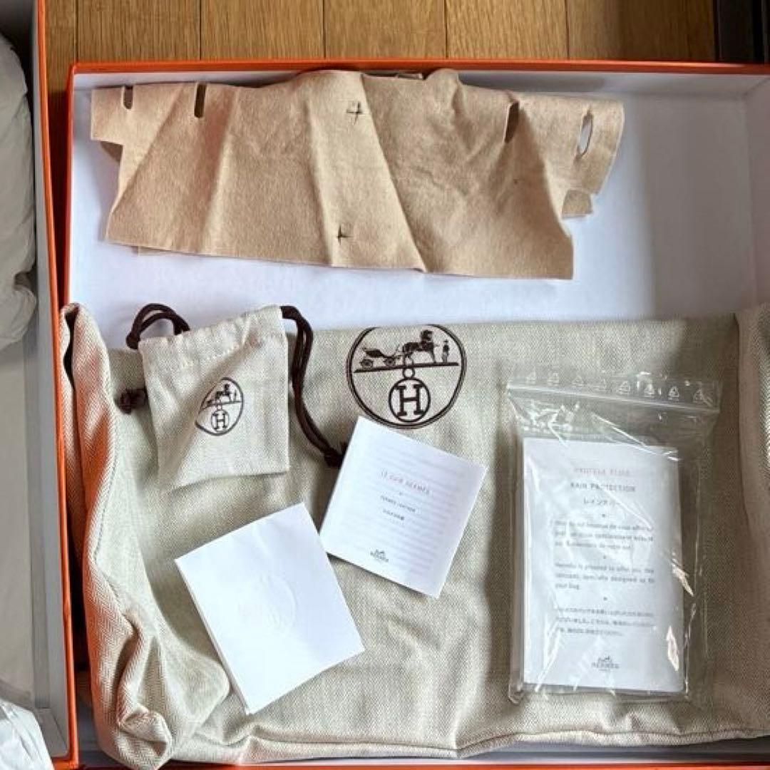 エルメス バーキン35用　空箱　付属品　5点　レインカバー付き