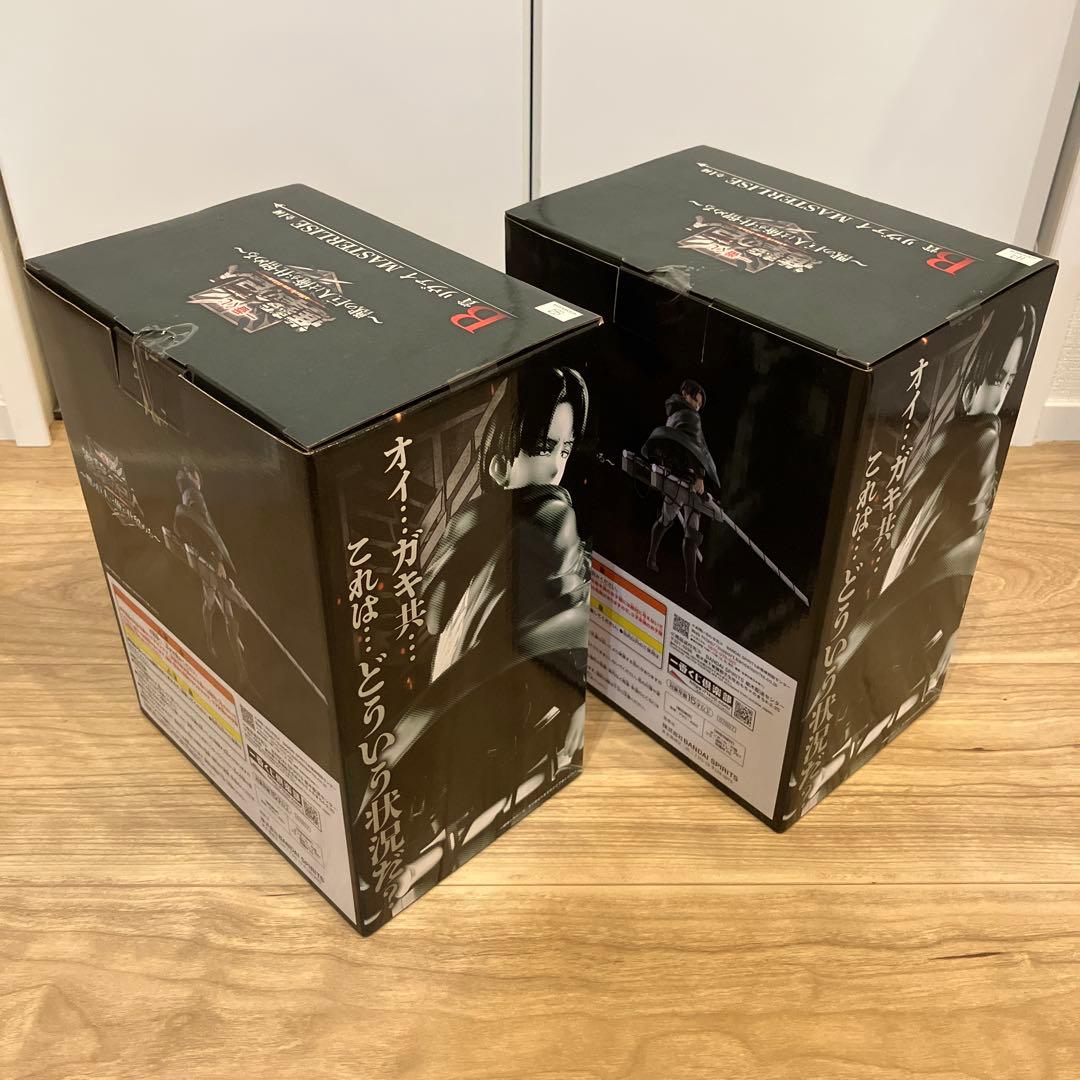 【セット割引】一番くじ 進撃の巨人 ラストワン2体・B賞2体 他下位賞セット売り