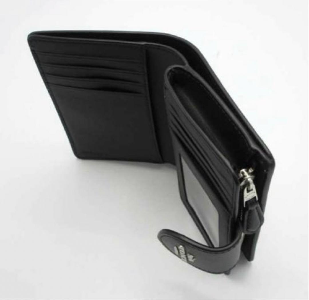 新品未使用 COACH 二つ折り財布 リボン柄 大人可愛い プレゼント