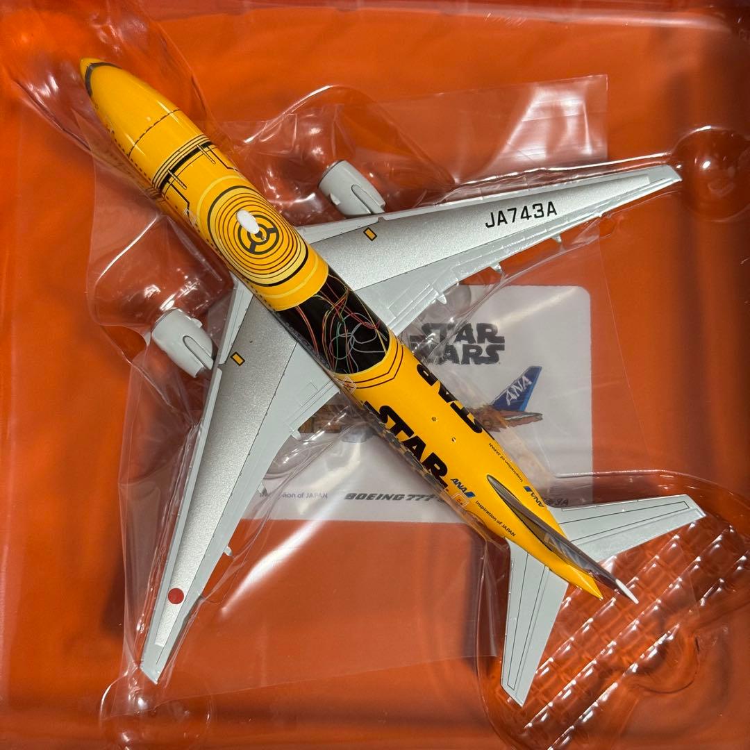 JC ANA C-3PO B777-200ER JA743A 1/400 新品