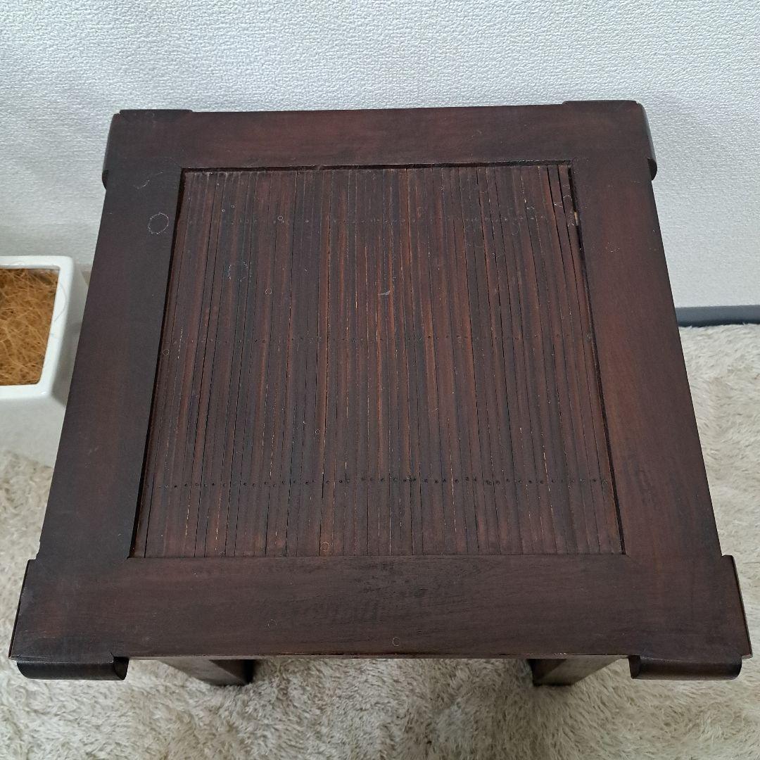 ♡アジアン　スツール　花台　テーブル♡