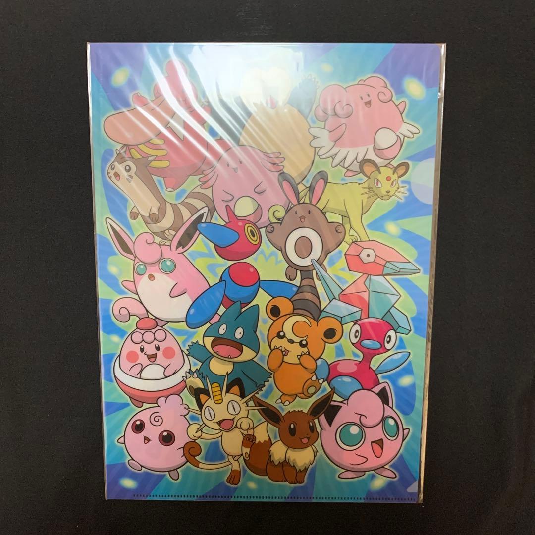 ポケモン　タイプ集合　クリアファイル