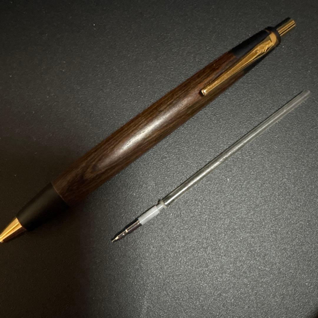 〈本日限定〉野原工芸　スタンダードボールペン　新型　キングウッド