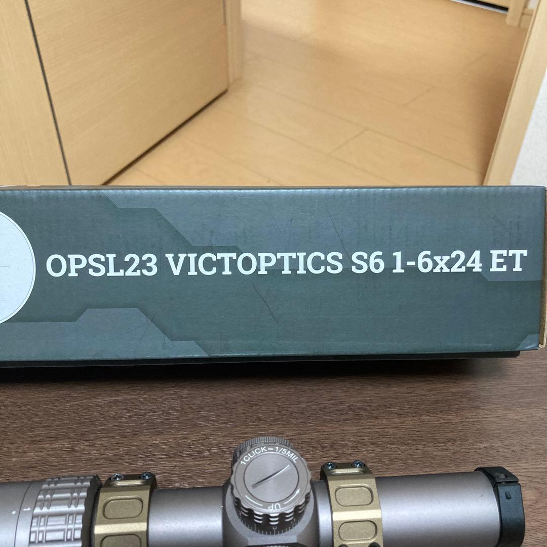 VICTOPTICS S6 1-6x24 ET スコープ