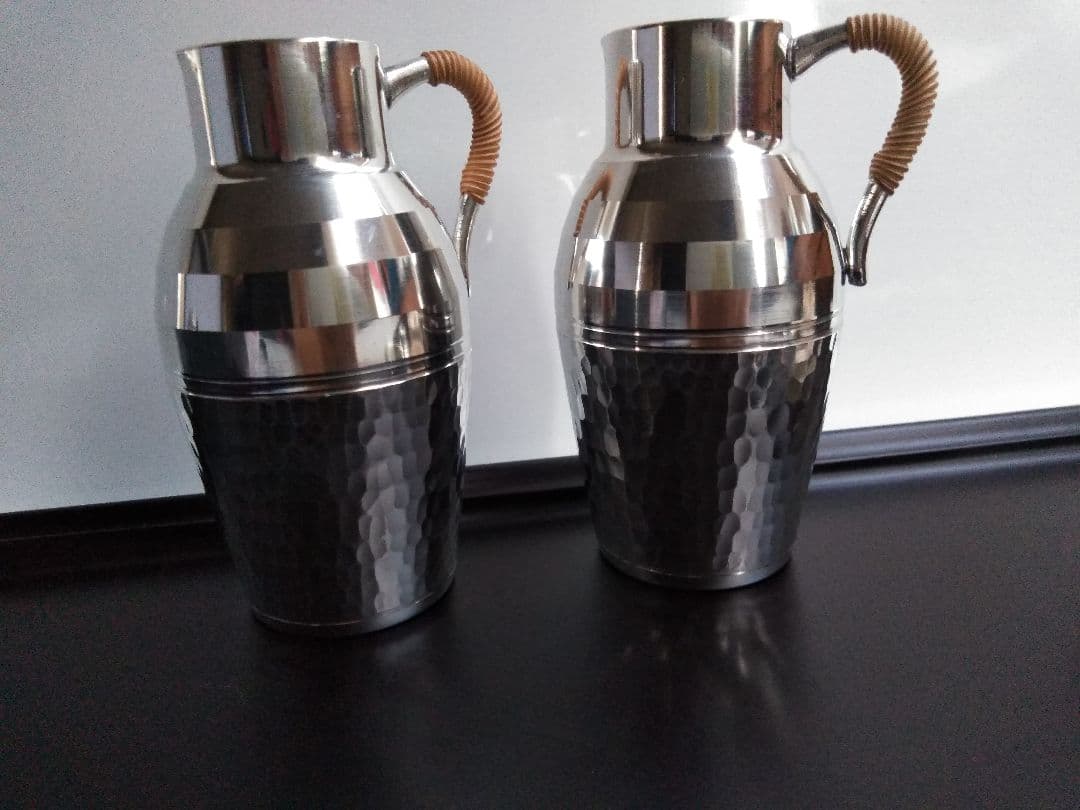 錫半製　錫酒器セット　８点セット　美品 共箱