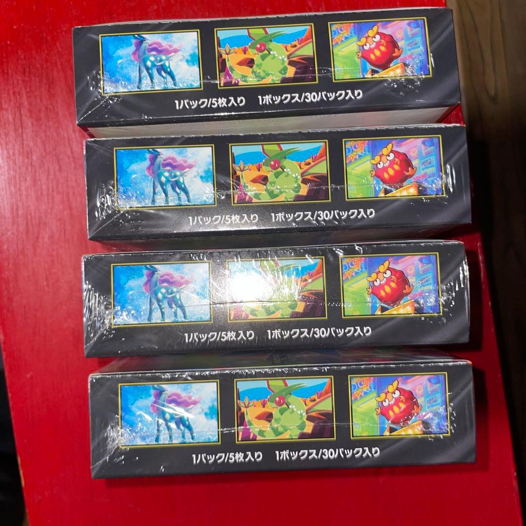 ポケモンカード　インフェルノX 4BOX シュリンク付き未開封品